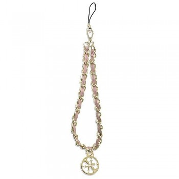 Poutko na telefon Guess Chain Metal 4G Charm GUSTSAS4P růžové