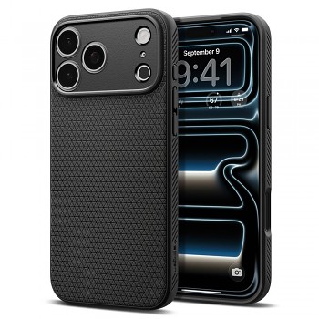 Kryt Spigen Liquid Air pro iPhone 17 Pro Max / 18 Pro Max matný černý