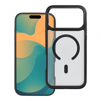 Kryt Forcell F-Protect Smoke Hybrid Premium Lite pro iPhone 14 Pro Max s podporou MagSafe černý