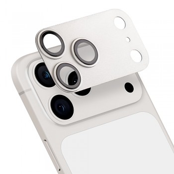 OBAL:ME Camera Island Ochrana Čoček pro Apple iPhone 17 Pro Max Silver