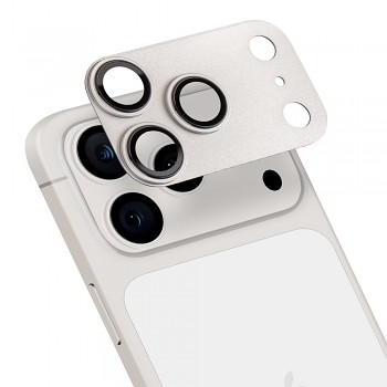 OBAL:ME Camera Island Ochrana Čoček pro Apple iPhone 17 Pro Silver