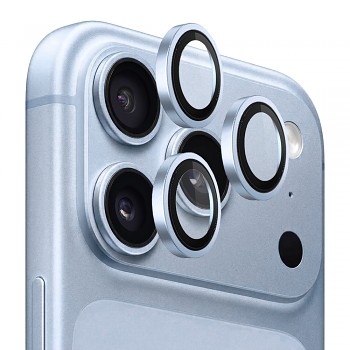 Lito Titanium AR ochranné sklo na fotoaparát iPhone 18 Pro / iPhone 18 Pro Max světle modré