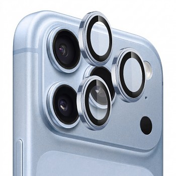 Lito S+ ochranné sklo fotoaparátu pro iPhone 18 Pro / iPhone 18 Pro Max světle modré