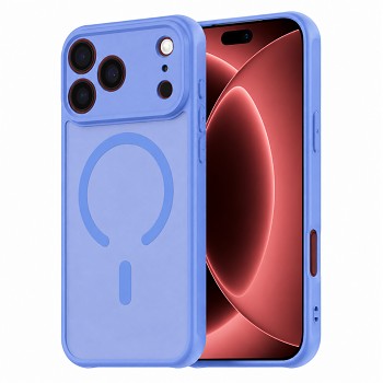 Techsuit HaloFrost II MagSafe kryt pro iPhone 18 Pro Max / iPhone 17 Pro Max světle modrý
