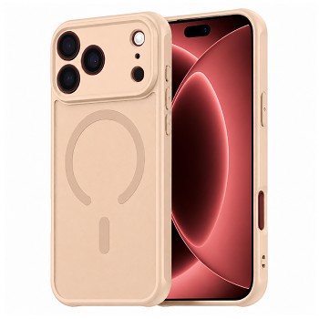 Techsuit HaloFrost II MagSafe kryt pro iPhone 18 Pro Max / iPhone 17 Pro Max zlatý