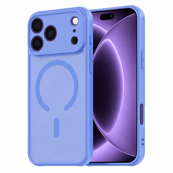 Techsuit HaloFrost II MagSafe kryt pro iPhone 18 Pro / iPhone 17 Pro světle modrý