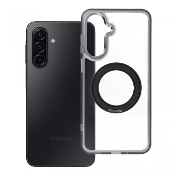 Kryt Frame Circle Stand pro Samsung Galaxy A17 / A18 kompatibilní s MagSafe černý