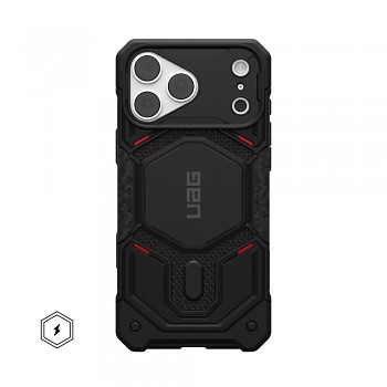 UAG Monarch Pro kryt pro iPhone 18 Pro Max / 17 Pro Max MagSafe kevlar černý