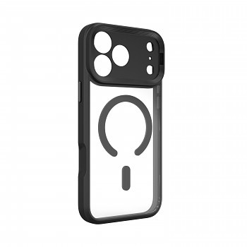 X-ONE Dropguard 2S kryt pro iPhone 18 Pro / 17 Pro s MagSafe černý průhledný