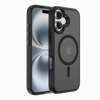 X-ONE Dropguard 2S kryt s MagSafe pro iPhone 17 matný černý mrazivý