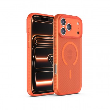 X-ONE Dropguard 3S Shock Dominator kryt s MagSafe pro iPhone 17 Pro Max oranžový