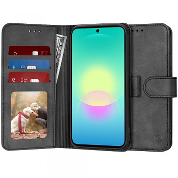 Techsuit Diary Book pouzdro pro Samsung Galaxy A27 5G černé