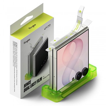 Ringke Hinge Dual Easy Film ochranná fólie na kloub pro Samsung Galaxy Z Flip8 čirá (2 ks)
