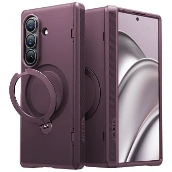 Torras Ostand Q3 Spin Series kryt pro Samsung Galaxy Z Fold8 Ultra fialový