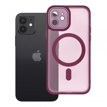 Kryt Variete Mag Cover pro iPhone 12 s podporou MagSafe fialový
