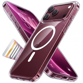 Torras Guardian Magnetic kryt pro iPhone 18 Pro Max / iPhone 17 Pro Max průhledný