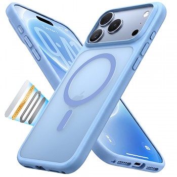 Torras Guardian Magnetic kryt pro iPhone 18 Pro Max / iPhone 17 Pro Max modrý