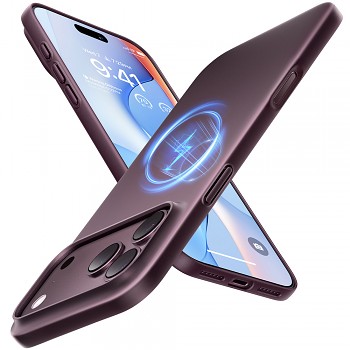 Torras OriginFit-Mag kryt pro iPhone 18 Pro Max / iPhone 17 Pro Max fialový