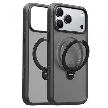 Torras Ostand Spin kryt pro iPhone 18 Pro Max / iPhone 17 Pro Max černý