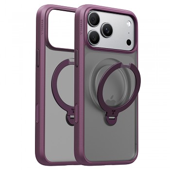 Torras Ostand Spin Series kryt pro iPhone 18 Pro Max / iPhone 17 Pro Max fialový