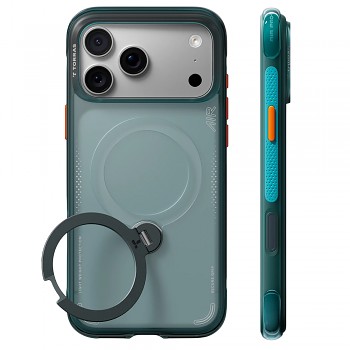 Kryt Torras Ostand Q3 Air Series na iPhone 18 Pro Max / iPhone 17 Pro Max zelený