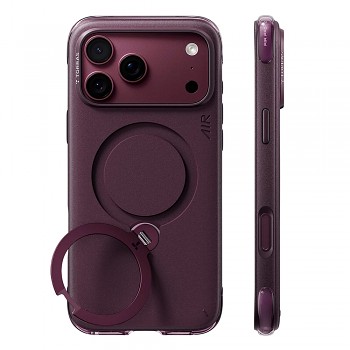 Torras Ostand Q3 Air Essential kryt pro iPhone 18 Pro Max / iPhone 17 Pro Max fialový