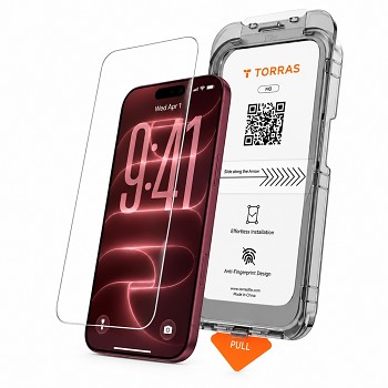 Torras HD ochranné sklo na iPhone 18 Pro / iPhone 17 Pro čiré