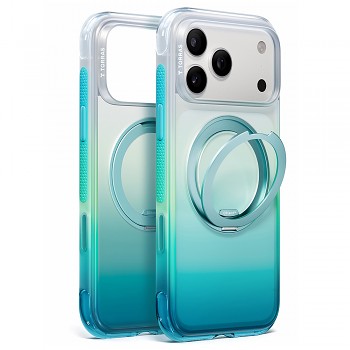 Torras Ostand O3 Air Gradient kryt pro iPhone 18 Pro Max / iPhone 17 Pro Max Alaska Aurora