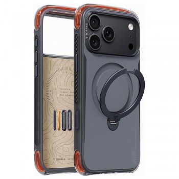 Torras Ostand Q3 Air Pro kryt pro iPhone 18 Pro Max / iPhone 17 Pro Max černý