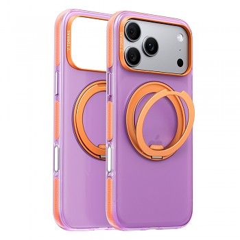 Torras Ostand O3 Hue kryt pro iPhone 18 Pro Max / iPhone 17 Pro Max fialový / oranžový