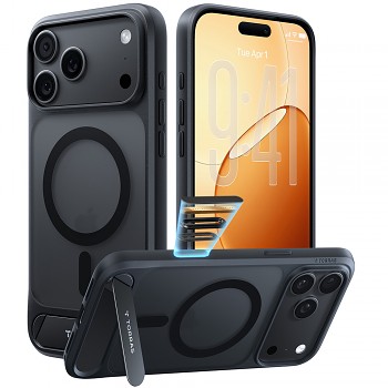 Torras Ostand L1 Guardian kryt pro iPhone 18 Pro Max / iPhone 17 Pro Max černý