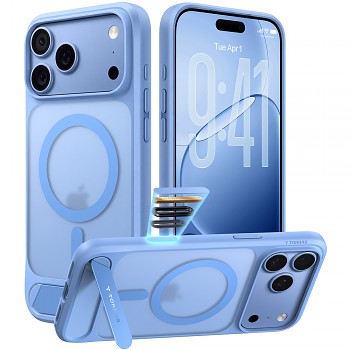 Torras Ostand L1 Guardian kryt pro iPhone 18 Pro Max / iPhone 17 Pro Max modrý