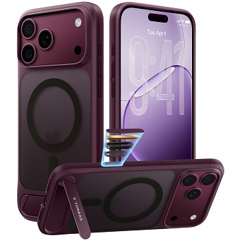 Torras Ostand L1 Guardian kryt pro iPhone 18 Pro Max / iPhone 17 Pro Max fialový
