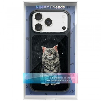 NIMMY Lucky Fashion Cat kryt pro iPhone 18 Pro Max / 17 Pro Max MagSafe černý