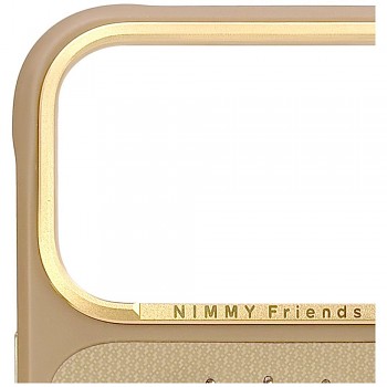 NIMMY Lucky Fashion Cat kryt pro iPhone 18 Pro Max / 17 Pro Max s MagSafe hnědý