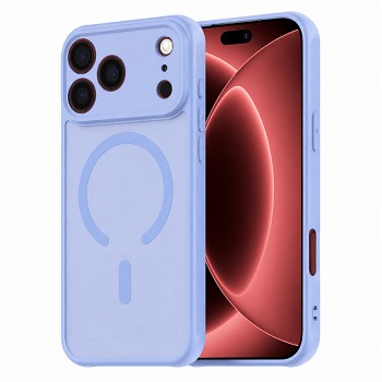Techsuit HaloFrost II MagSafe kryt pro iPhone 18 Pro Max / iPhone 17 Pro Max světle modrý
