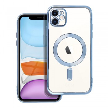 Kryt Electro Mag Cover pro iPhone 11 kompatibilní s MagSafe modrý