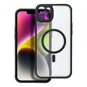 Full Matte Mag Cover kryt pro iPhone 14 Plus kompatibilní s MagSafe černý