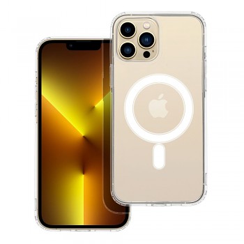 Kryt Clear Mag Cover pro iPhone 13 Pro Max kompatibilní s MagSafe průhledný