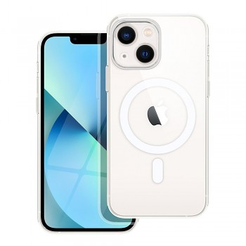 Kryt Clear Mag Cover s ochranou fotoaparátu pro iPhone 14 kompatibilní s MagSafe průhledný