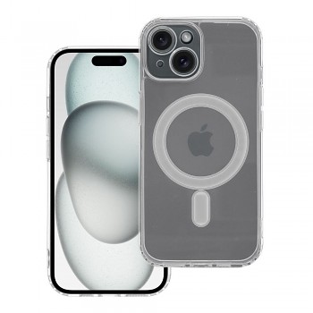 Clear Mag Cover kryt pro iPhone 15 s podporou MagSafe transparentní