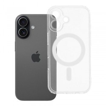 Kryt Clear Mag Cover s ochranou fotoaparátu pro iPhone 17 průhledný
