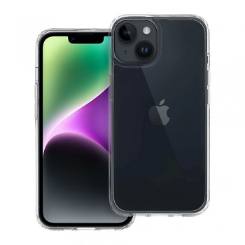 Kryt Super Clear Hybrid pro iPhone 14 průhledný