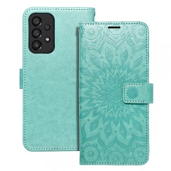 Knížkové pouzdro Mezzo Book mandala pro Samsung Galaxy A33 5G zelené