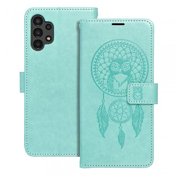 Knížkové pouzdro Mezzo Book lapač snů pro Samsung Galaxy A13 4G zelené