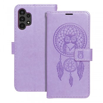 Knížkové pouzdro Mezzo Book pro Samsung Galaxy A13 4G lapač snů fialové