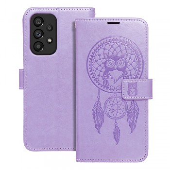 Pouzdro Mezzo Book pro Samsung Galaxy S20 FE / S20 FE 5G lapač snů fialové