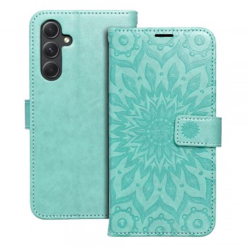 Pouzdro Mezzo Book mandala pro Samsung Galaxy A54 5G zelené