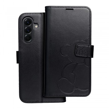 Knížkové pouzdro Mezzo Book pro Samsung Galaxy A56 5G medvídek černé