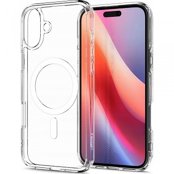 Spigen Ultra Hybrid Mag kryt s podporou MagSafe pro iPhone 16 bílý